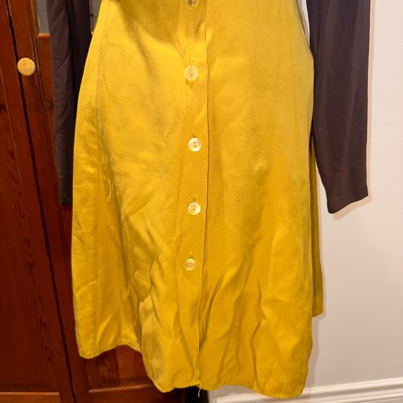 Vintage Mustard Starlette Skirt - Large - Picture 2 of 2